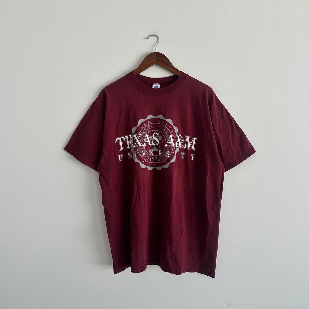 90s Vintage Texas A&M Aggies Russell Athletic Graphic Tee